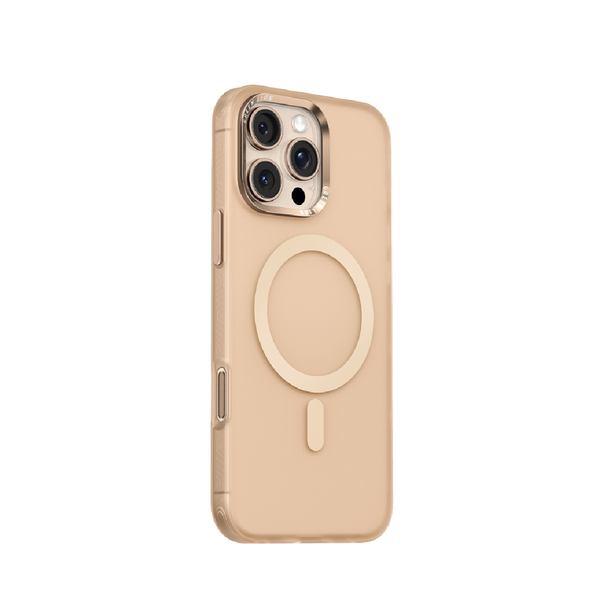 Green Lion iphone 16 Pro Grip Matte MagSafe X, Magsafe Compatible - Gold
