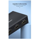 موزع من يوجرين HDMI  CM619، منفذ واحد في منفذين (40201EU) - أسود