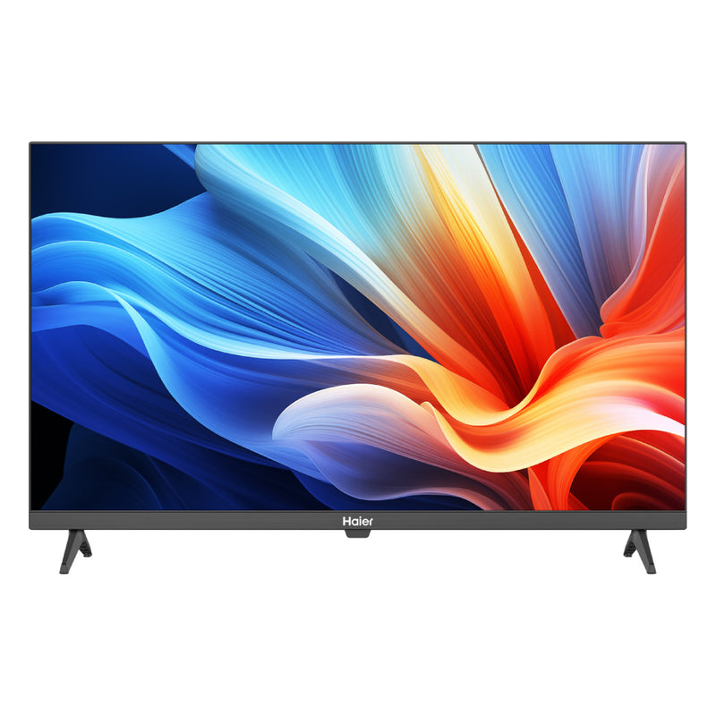 تلفزيون هاير الذكي 32 بوصة عالي الدقة - ريسيفر مدمج - HDMI - H32K80E - أسود