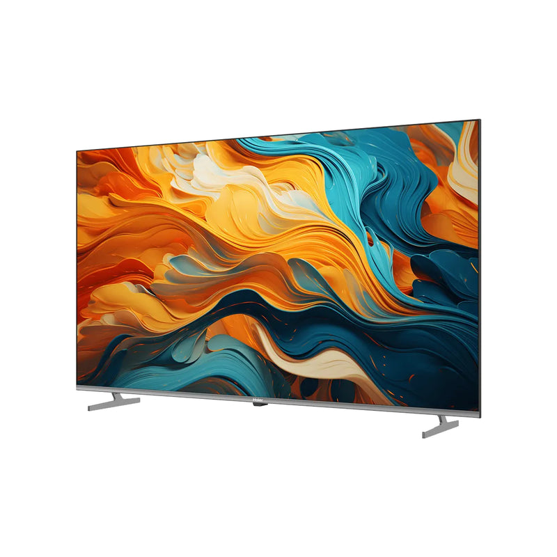 Haier TV 55"Inch Smart 4K HDR HDMI - Built-In Receiver - H55K80EU - Black
