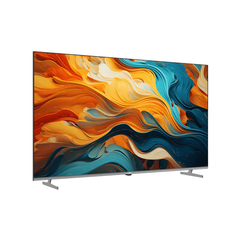 Haier TV 55"Inch Smart 4K HDR HDMI - Built-In Receiver - H55K80EU - Black