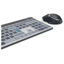 Hama WKM-750 Wireless Keyboard and Mouse Set - Black/Gray
