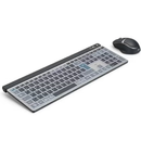Hama WKM-750 Wireless Keyboard and Mouse Set - Black/Gray