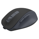 Hama WM-500 800-1600 DPI Silent ,6 Button Wireless Mouse - Black