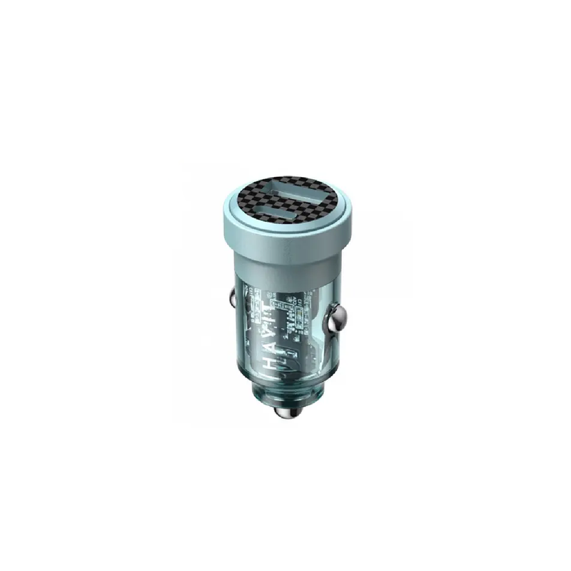 Havit CC2016 30W Dual Port PD Car Charger - Blue