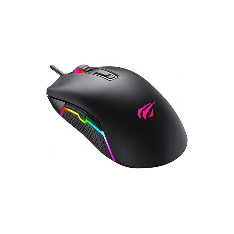 Havit Ergonomico Gamer Backlit Wired Rgb Gaming Mouse MS1010
