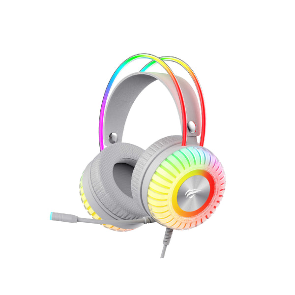 Havit Gaming headphone USB 7.1 - surrounded and Audio ANC Function PS4 H2046U - White 2