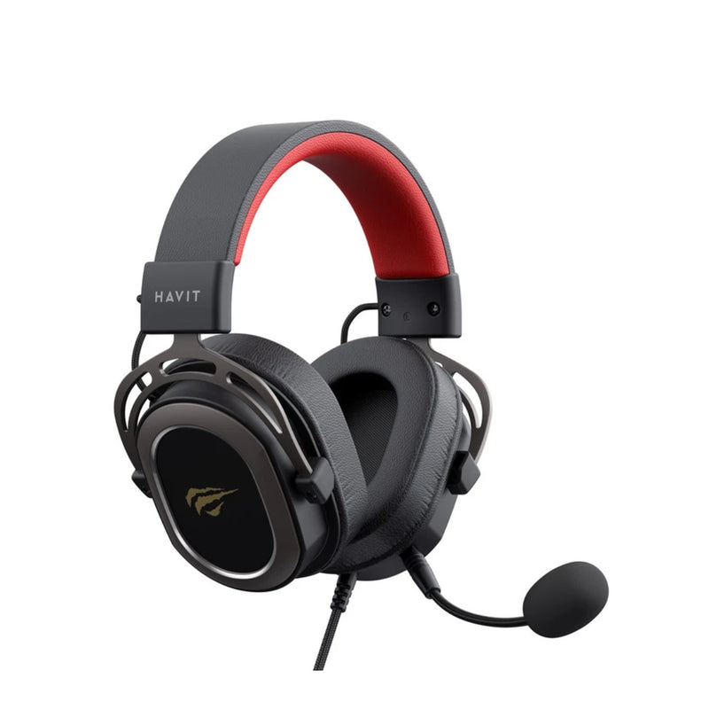Havit H2008D Gaming Headset With Minijack Wired - Black/Red