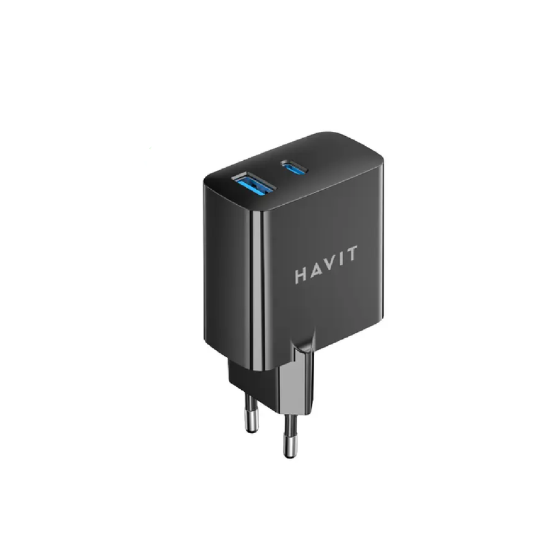 Havit Power Adapter 45w Gan - Black