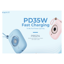 Havit Power Bank 10000mAh - Pink