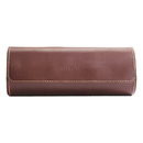  هيتش بريميوم علبة ساعات، مصنوعة من الجلد الطبيعي، تتسع لثلاث ساعات