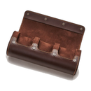  هيتش بريميوم علبة ساعات، مصنوعة من الجلد الطبيعي، تتسع لثلاث ساعات