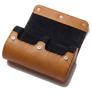 Hitch Premium Watch Case, Natural Leather Fits 2 Watches