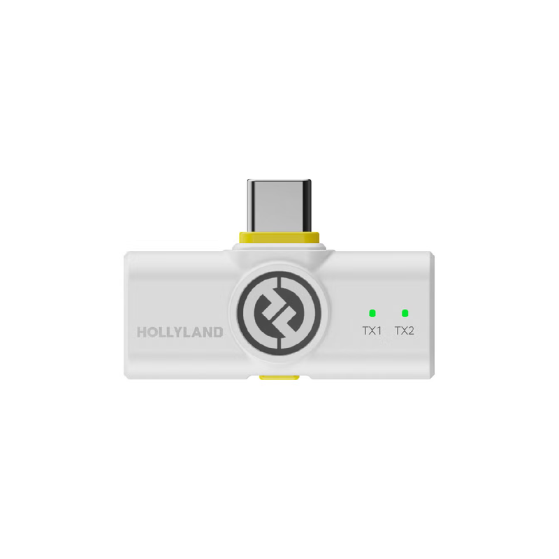 Hollyland LARK M2 Wireless Lavalier Microphone Type-C - White