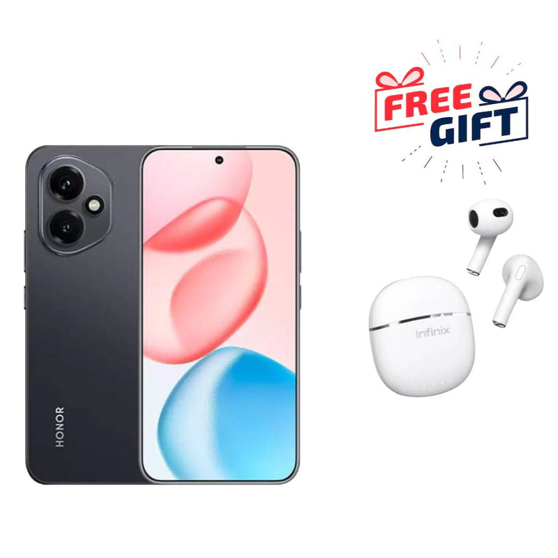 Honor 400 5G Smartphone – 12GB RAM, 256GB + Infinix TWS Earphone XE23 White🎁