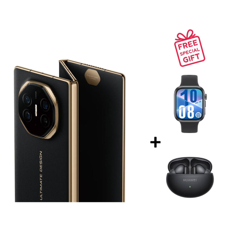 HUAWEI Mate XT ULTIMATE DESIGN - Dual SIM - 1TB ROM - 16GB RAM - Mobile Phone + Huawei Watch Fit 4 🎁 + Huawei Free Buds 6i 🎁