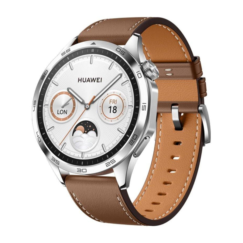 Huawei Smart Watch GT4 , 1.43" AMOLED Screen - Brown