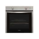 إنديست فرن غاز مدمج مع شواية كهربائية، 60 سم، IGW 324 IX - رمادي (شحن مجاني)