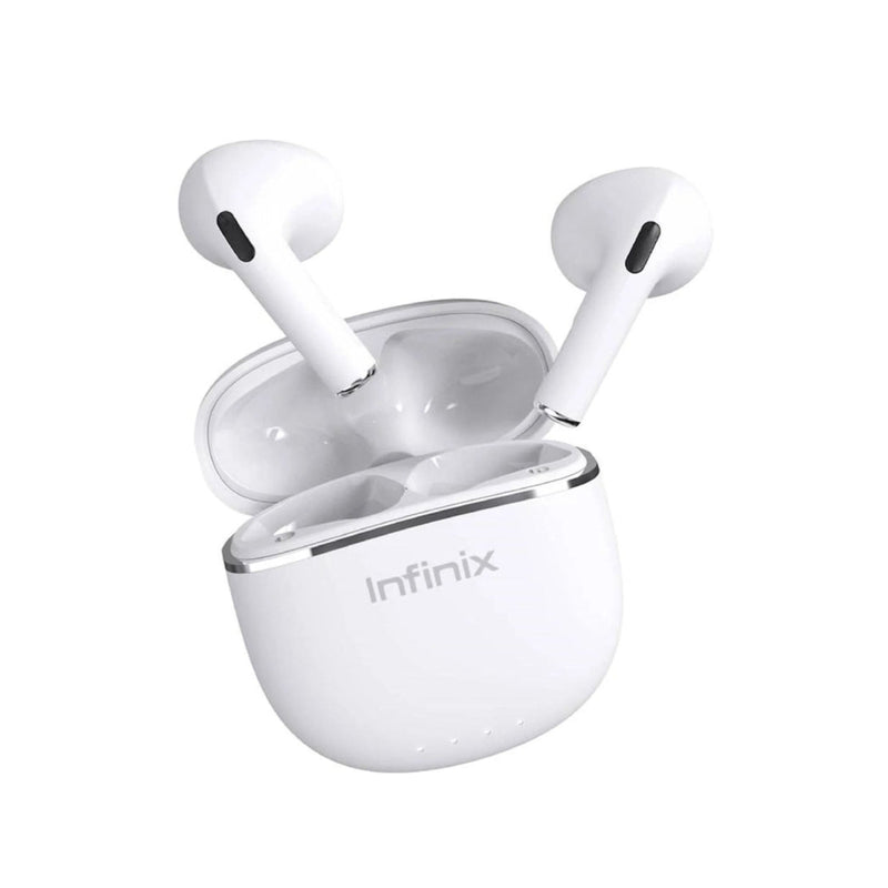Infinix Buds Lite Clear Vocal, Active Noise Cancellation, Water Resistant IPX4 - XE23 - White