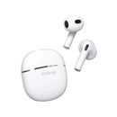 انفينكس بودز لايت سماعات صوت نقي، خاصية إلغاء الضوضاء النشطة، مقاومة للماء IPX4 - XE23 - أسود - أبيض 