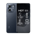 Infinix Hot 50i Dual SIM Mobile, 128GB Internal Memory, 6+6GB RAM, 4G LTE - Black