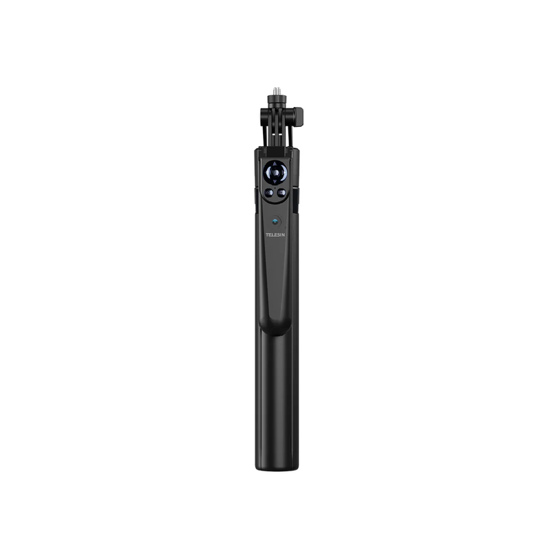 Telesin Intelligent Auto Tracking Tripod Compatible With Mobiles & Camera - Black