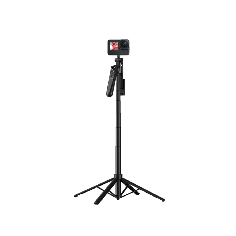 Telesin Intelligent Auto Tracking Tripod Compatible With Mobiles & Camera - Black