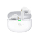 Itel Earbuds T11, 10mm Drivers, 4 Mic ENC, BT 5.3, Upto 40 Hours Playback, IPX5 - White