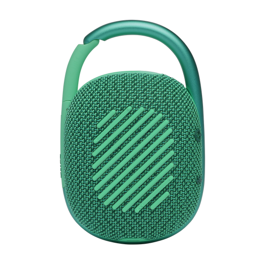 JBL Clip 4 Waterproof Bluetooth Speaker, Up To 10hrs Playing Time - Eco Green
