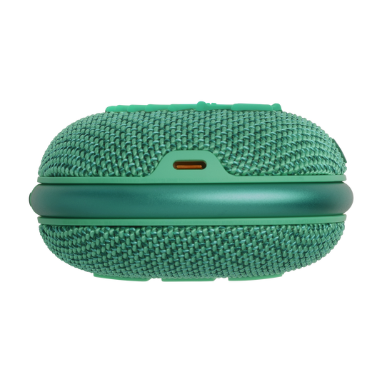 JBL Clip 4 Waterproof Bluetooth Speaker, Up To 10hrs Playing Time - Eco Green