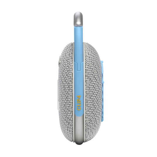 JBL Clip 4 Waterproof Bluetooth Speaker, Up To 10hrs Playing Time - Eco White
