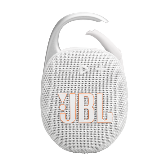 JBL Clip 5 water-proof bluetooth speaker - White