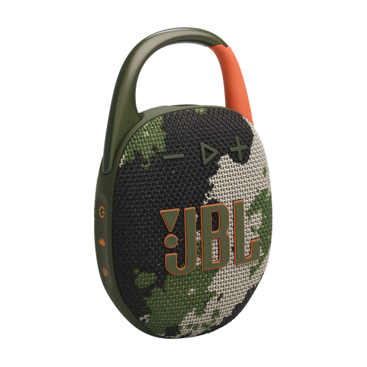 JBL Clip 5 WaterProof Bluetooth Speaker - Squad