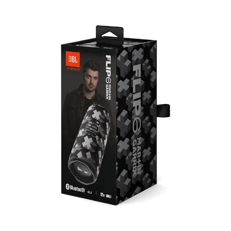 JBL FLIP 6 Martin Garrix مكبر صوت محمول، بلوتوث - أسود