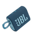 JBL GO 3 Portable Bluetooth Speaker blue