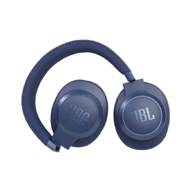 سماعات JBL Live 660NC اللاسلكية المزودة بخاصية إلغاء الضوضاء - أزرق