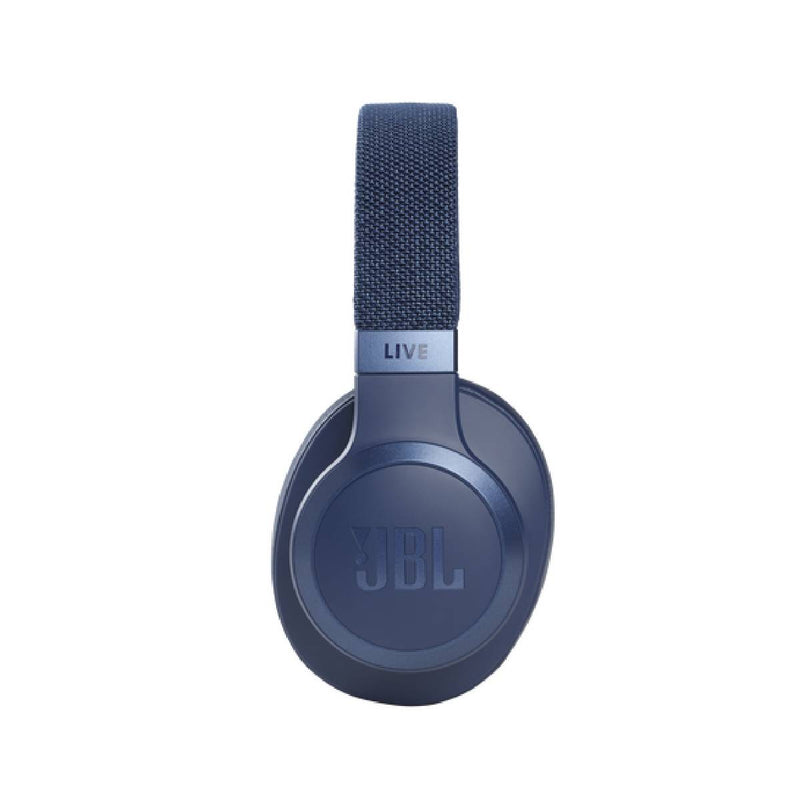 سماعات JBL Live 660NC اللاسلكية المزودة بخاصية إلغاء الضوضاء - أزرق
