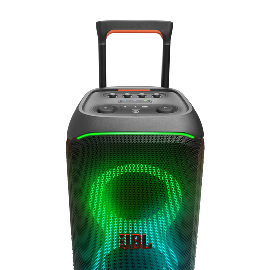 JBL Partybox Stage 320 Portable Party Speaker with Wheels - Black