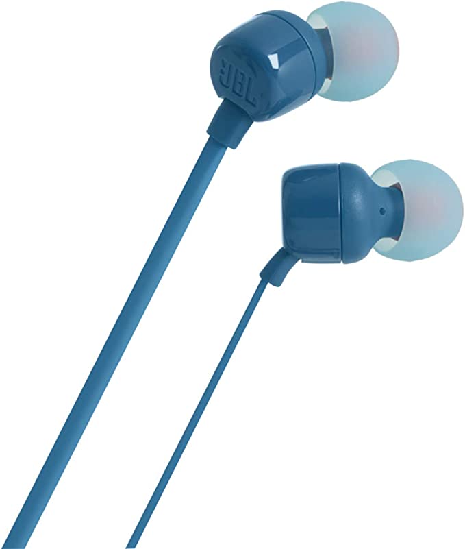 سماعات أذن JBL Tune 110 ستيريو عالية الجهير مع ميكروفون