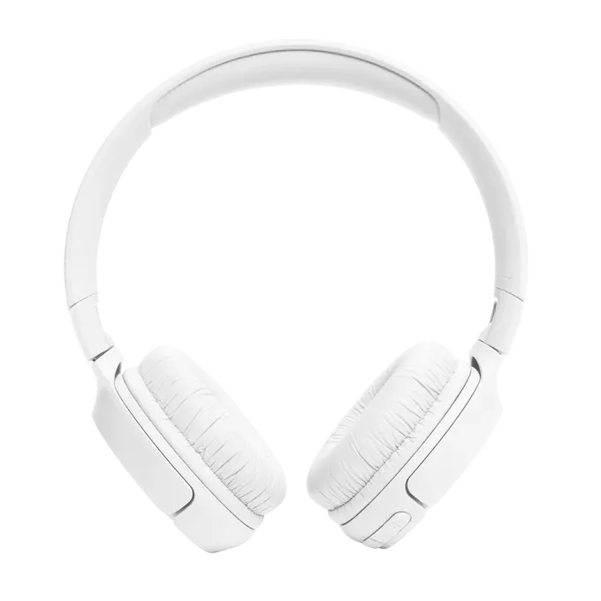 سماعات JBL Tune 520BT اللاسلكية فوق الأذن، صوت جهير نقي، بطارية تدوم حتى 57 ساعة مع شحن سريع، مكالمات بدون استخدام اليدين، خاصية التعرف على الصوت، اتصال متعدد النقاط
