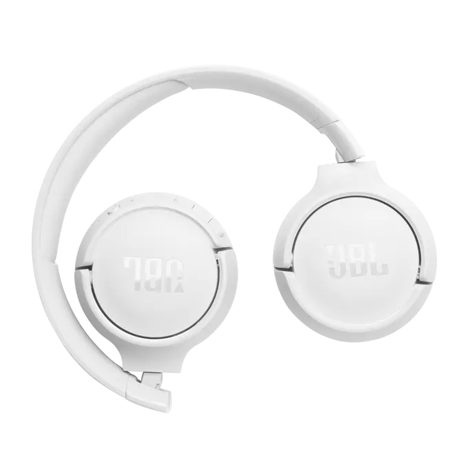 سماعات JBL Tune 520BT اللاسلكية فوق الأذن، صوت جهير نقي، بطارية تدوم حتى 57 ساعة مع شحن سريع، مكالمات بدون استخدام اليدين، خاصية التعرف على الصوت، اتصال متعدد النقاط