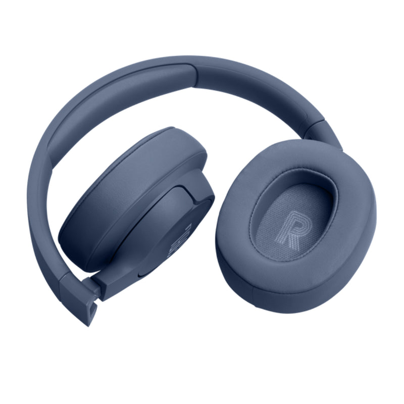 JBL Tune 720BT Wireless Over Ear Headphones with Mic, Pure Bass Sound, Up to 76 Hrs Playtime - Blue