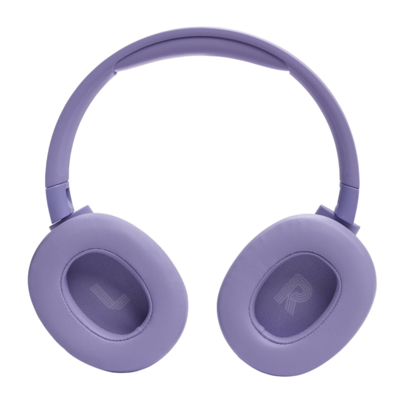 JBL Tune 720BT Wireless Over Ear Headphones with Mic, Pure Bass Sound, Up to 76 Hrs Playtime - Purple
