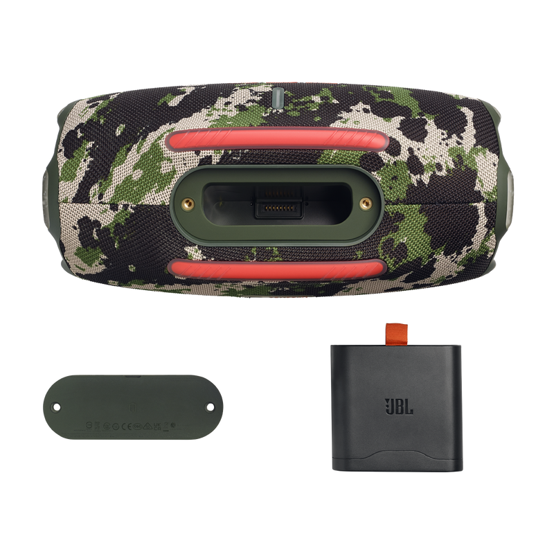 JBL XTREME 4 - Portable Bluetooth Speaker, Powerful Sound and Deep Bass, IP67 Waterproof, 24 Hours of Playtime, Powerbank - Camouk