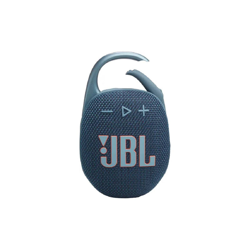 مكبر صوت Jbl Clip 5 محمول بتقنية البلوتوث ومقاوم للماء، صغير الحجم للغاية، مع وقت تشغيل يصل إلى 12 ساعة، بتصميم مشبك.