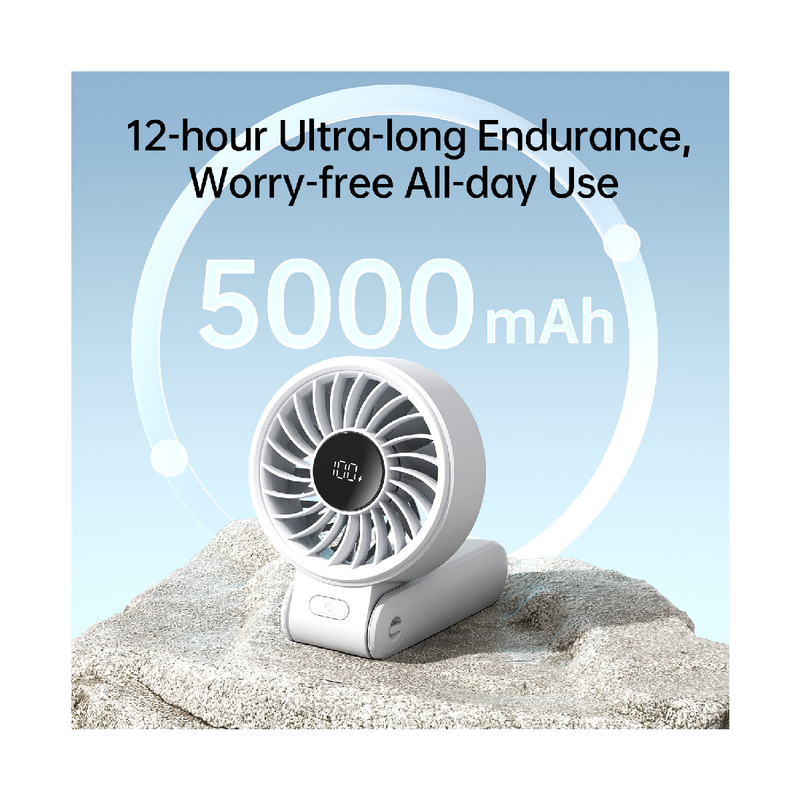 JisuLife Handheld Fan Life7, 5000mAh