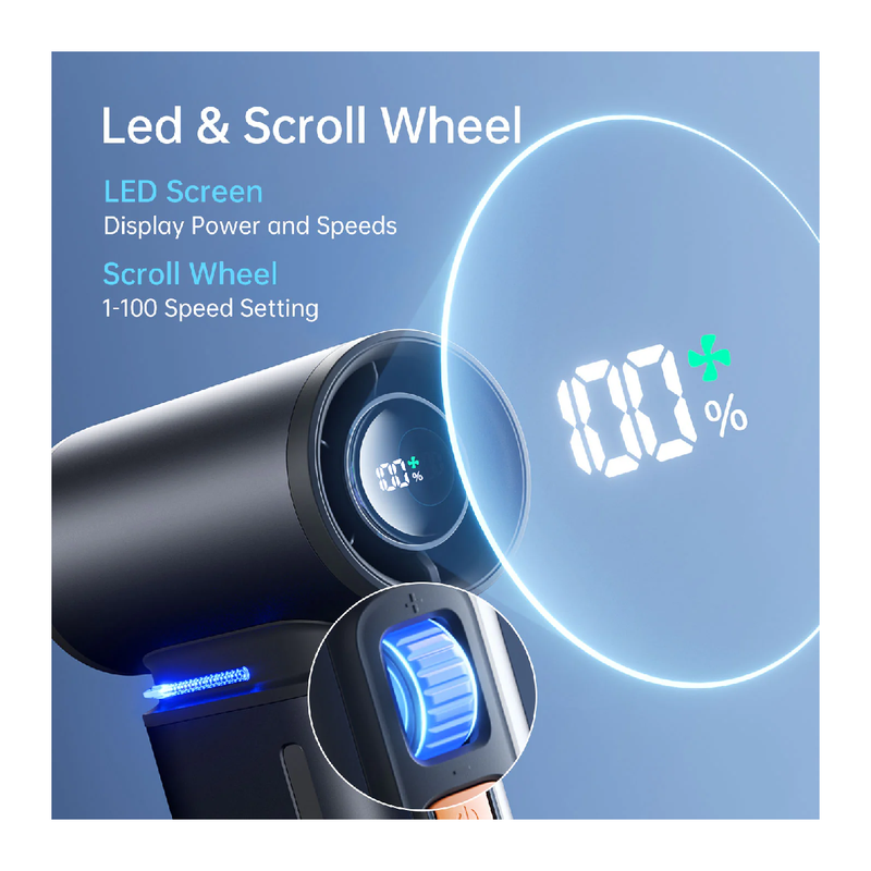 Jisulife Handheld Fan Ultra1, 9000mAh