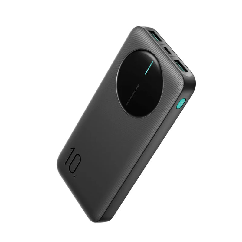 Joyroom 2.4A LED Power Bank with 3 Ports, 22.5W﻿, Output 2USB + Type-C 10000mAh - Black