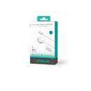 Joyroom 2 in 1 Lightning cable and inductive charger for Apple Watch 1.5m - white