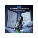 Joyroom 3-Port Car CHarger Holder 120w - Black